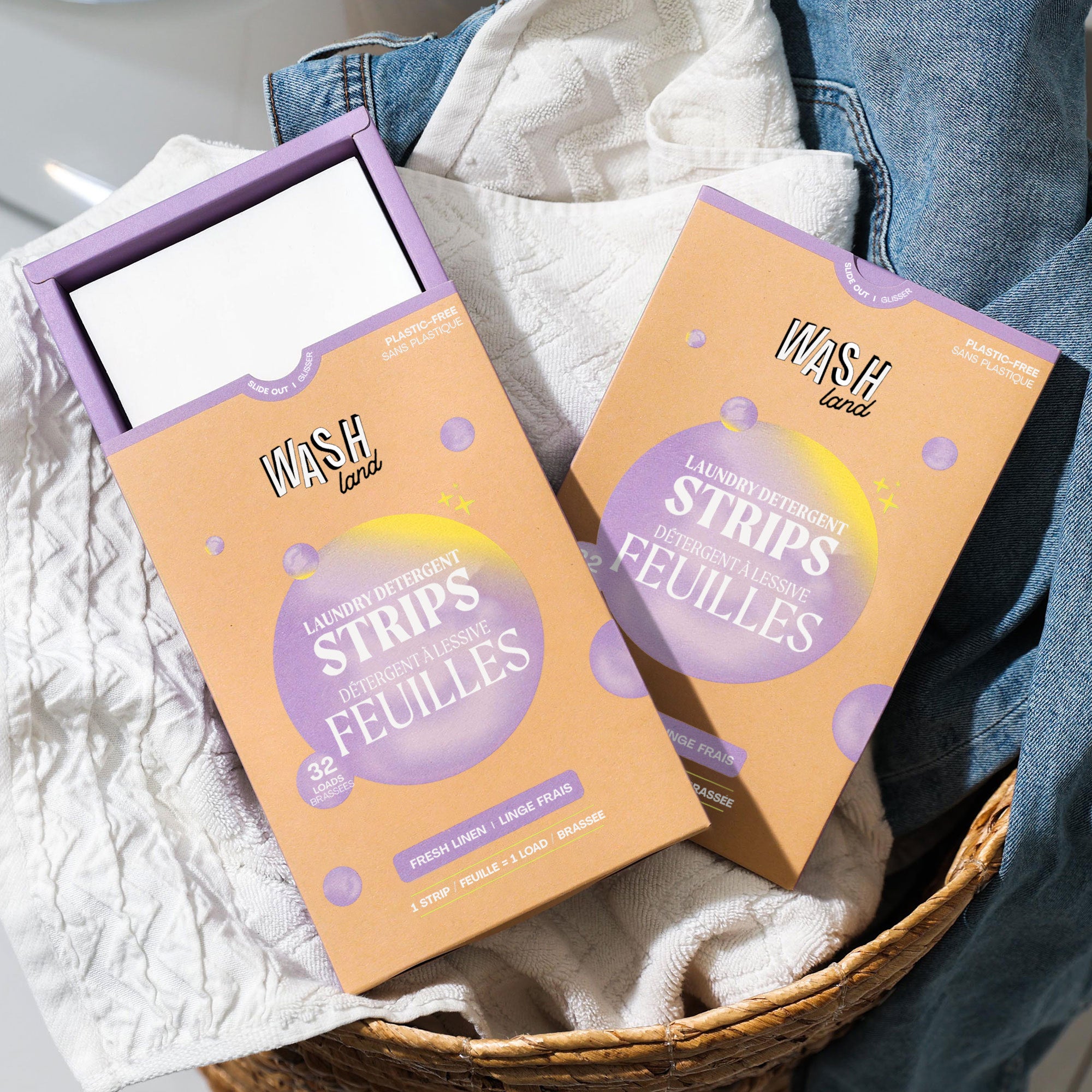 Laundry Detergent Strips 2.0 (Fresh Linen)
