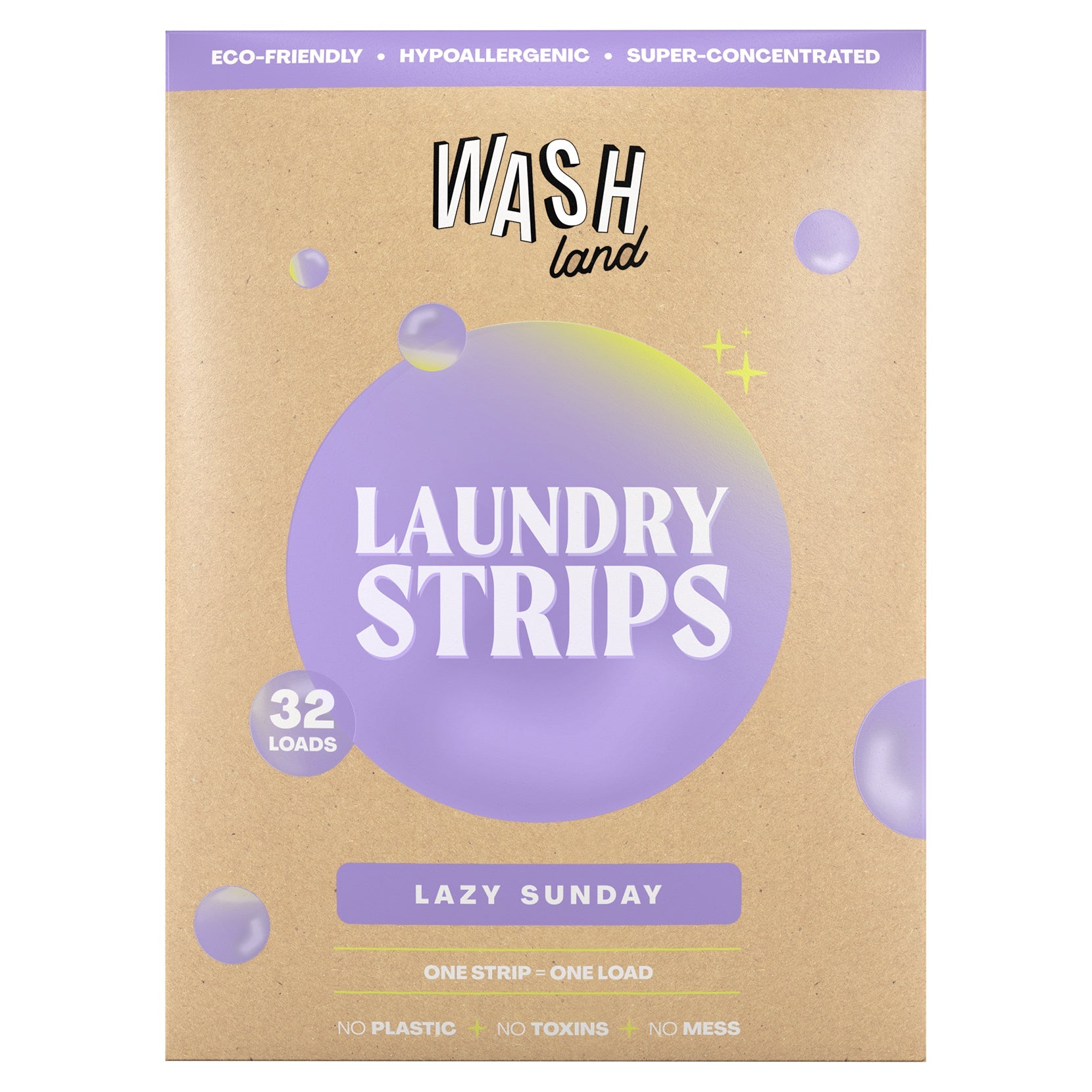 Washland Laundry Detergent Strips